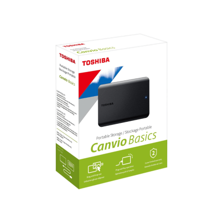 TOSHIBA Disque dur portable HDD TOSHIBA CANVIO BASICS 4TB (HDTB540MK3CA)