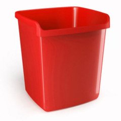 Corbeille papiers rossoitalia Rouge ARDA Réf : 8116RIR