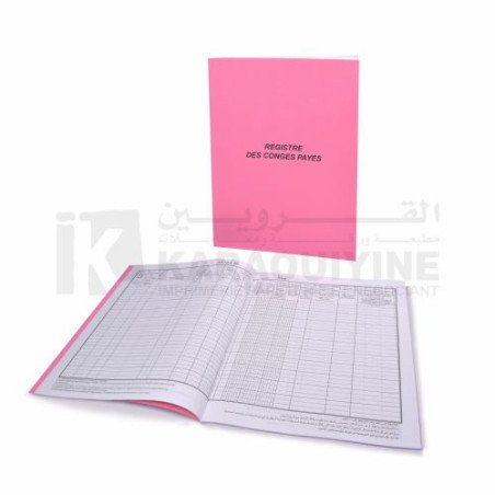 Registre des congés payés ADDOHA