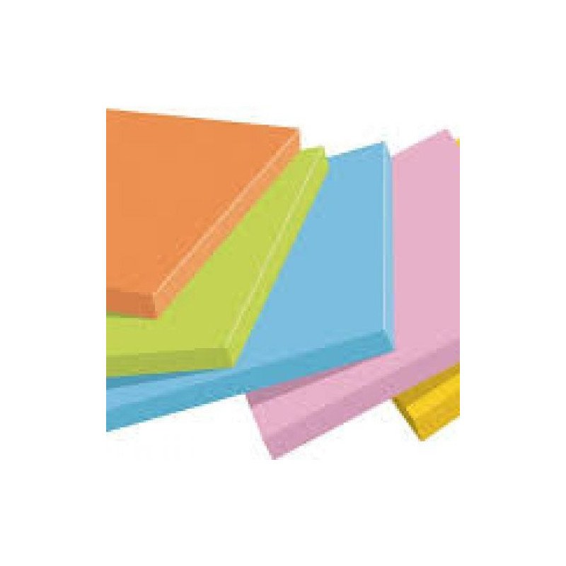 Post-it 30x40mm 4 pcs couleur PASTEL BOOST STAR