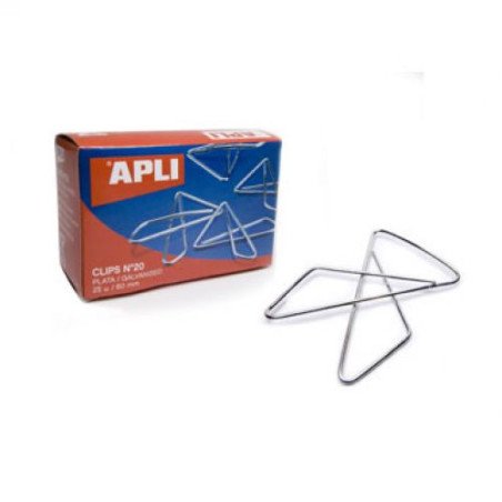 Boite de 25 attaches géant N/20*60mm APLI Réf  : 11915