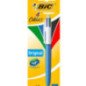 Stylo 4 couleurs Mini bleu BIC