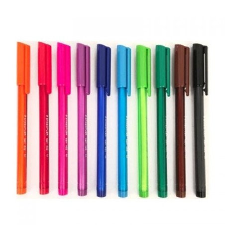 Stylo à bille pointe 1.0mm Vert KRISH TRI-3