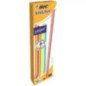 Paquet de 12 Crayons Noir Evolution Stripes HB2 BIC