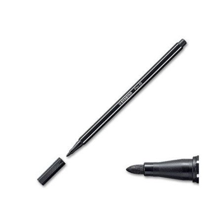 Stylo feutre pen 68 1mm Noir STABILO Réf : 68/46