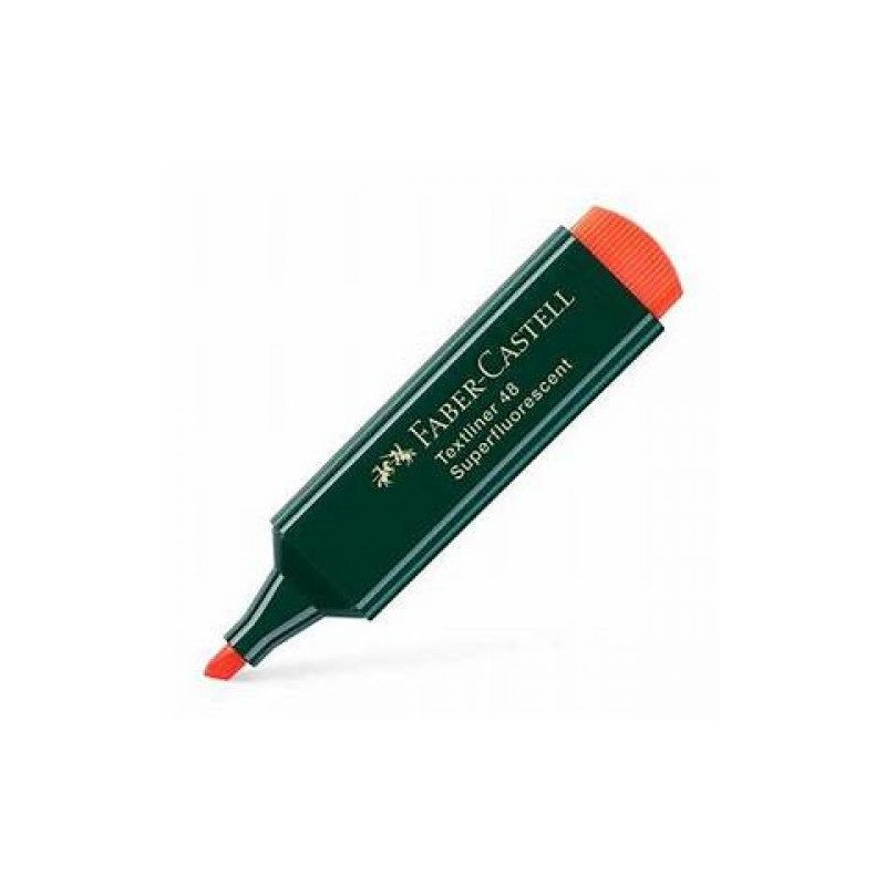 Fluorescent  Textliner 48 Orange FABER CASTEL Réf : 154815