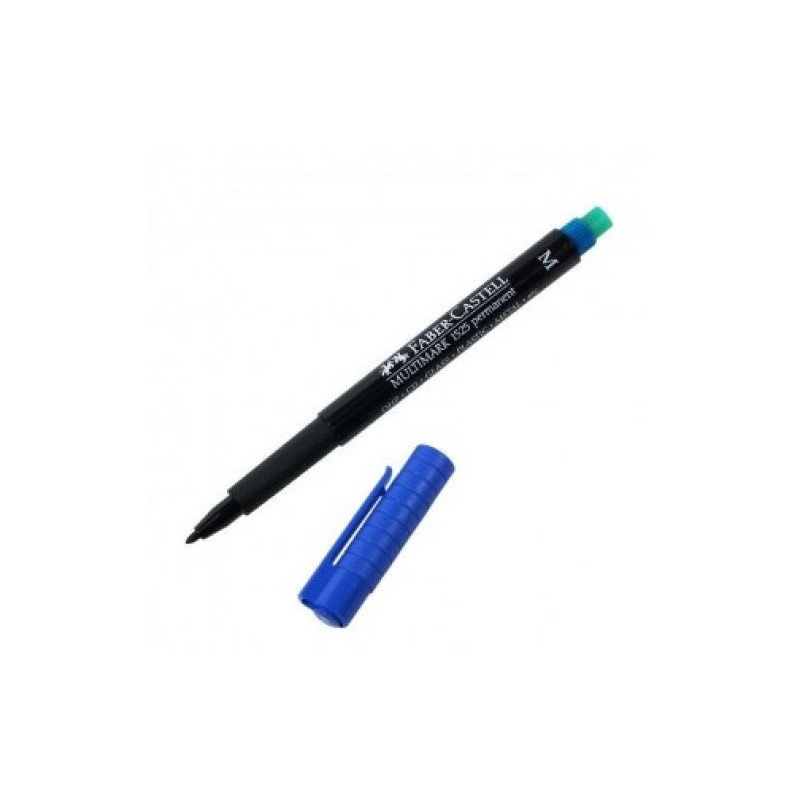 Marqueur permanent multimark  M Bleu  FABER CASTELL Réf : 525516