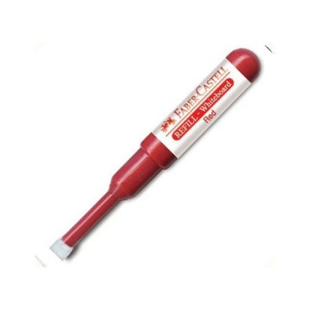 Recharge marqueur tableau Rouge FABER CASTELL Réf : 254321