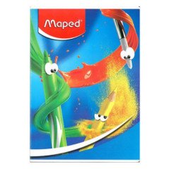 Cahier piqué T.P 96P grands carreaux 72G grand format A4 MAPED