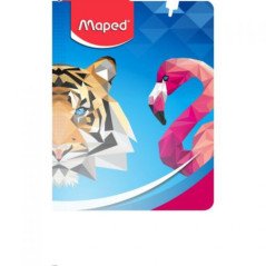 Cahier piqué 140P grands carreaux 72G grand format A4  MAPED