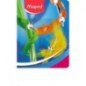 Cahier piqué T.P 96P grands carreaux  72G  petit format A5 MAPED