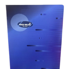 Cahier piqué 48P grands carreaux 60G petit format A5 MASHMALOW