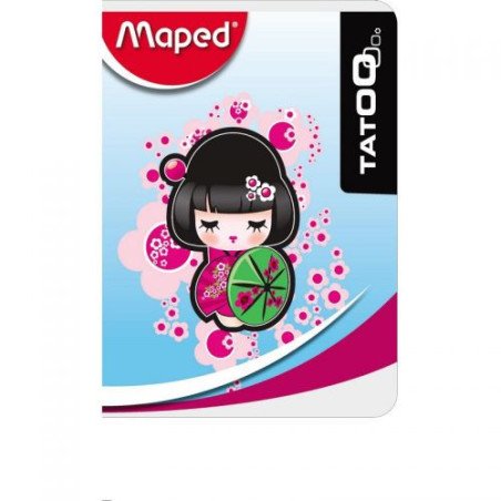 Cahier piqué 140P grands carreaux 72G grand format 24x32 MAPED