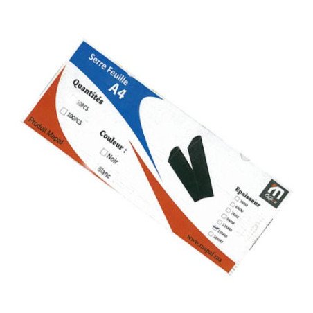 Paquet de 50 Serres feuilles 13mm M.OFFICE Réf : 9703